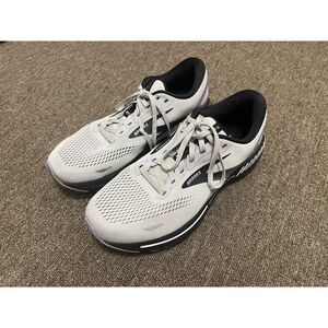 Brooks Adrenaline GTS 23 Womens 11 D Wide Shoes Gray Purple 1203811D039